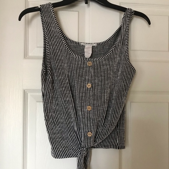 Caution To The Wind Tops - Striped Tank Top “Caution to the Wind Clothing”